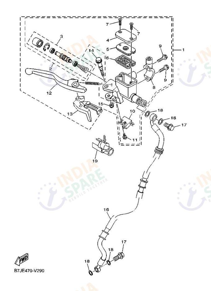 FRONT MASTER CYLINDER